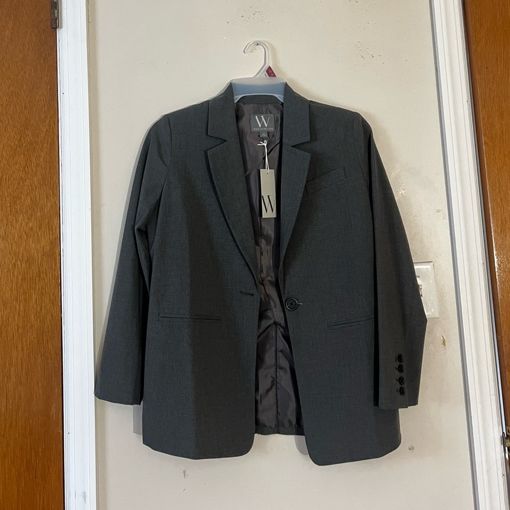 Brand New Worthington Gray Blazer